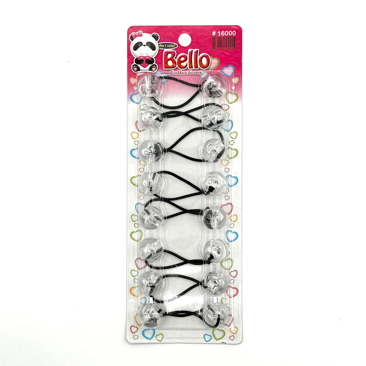 8 Ball / 20mm Ball Ponytail Holders - Multiple Colors (12PC/Bulk)