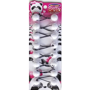 8 Ball / 20mm Ball Ponytail Holders - Multiple Colors (1PC/Single)