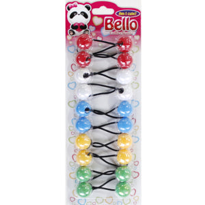 8 Ball / 20mm Ball Ponytail Holders - Multiple Colors (1PC/Single)