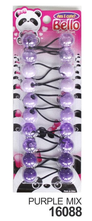 8 Ball / 20mm Ball Ponytail Holders - Multiple Colors (1PC/Single)