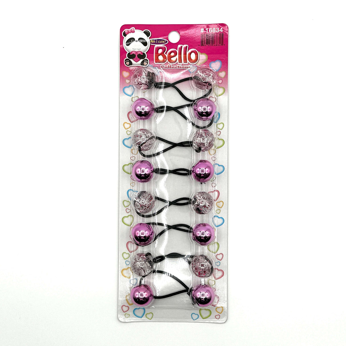 8 Ball / 20mm Ball Ponytail Holders - Multiple Colors (1PC/Single)