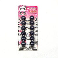 6 Ball / 24mm Ball Ponytail Holders - Multiple Colors (1PC/Single)