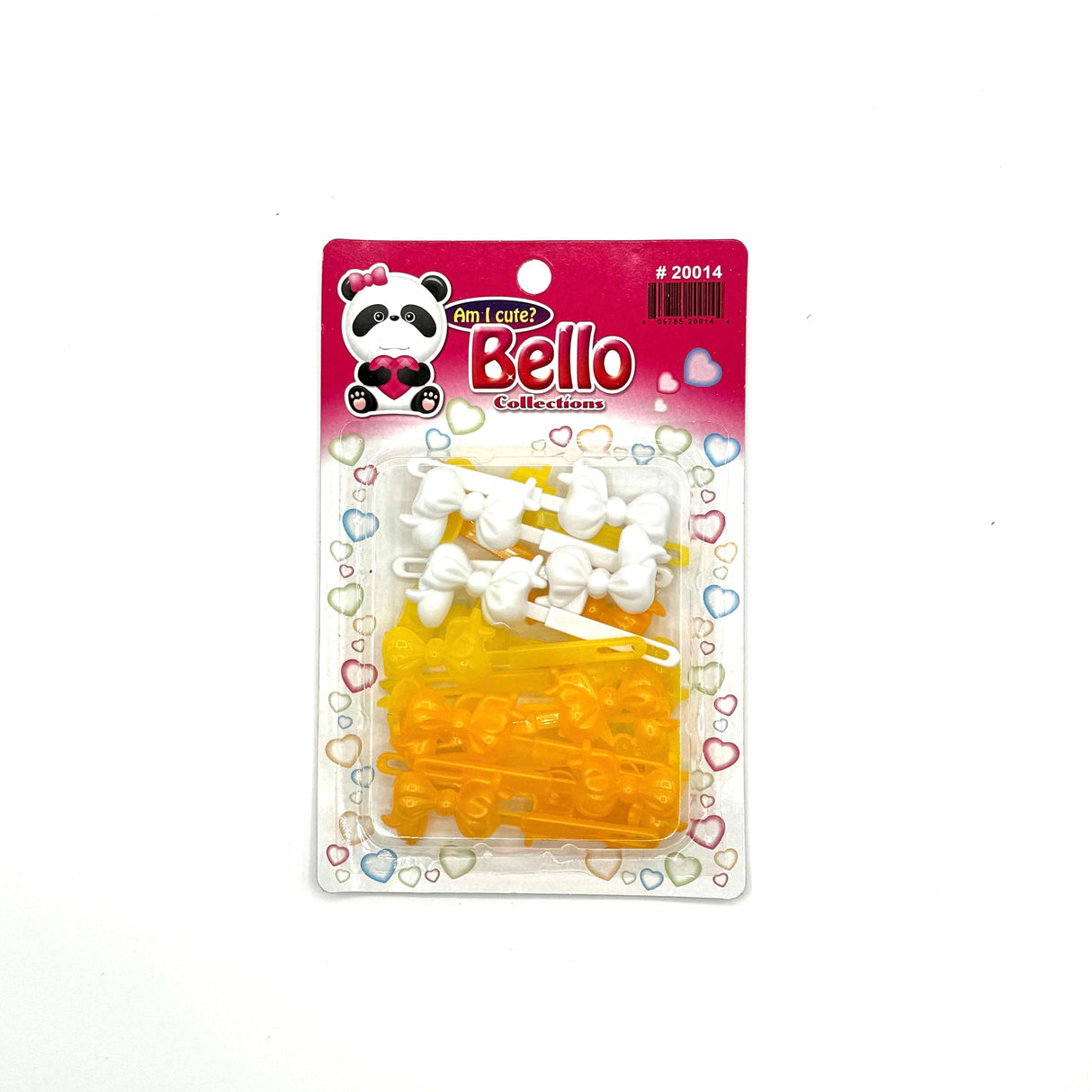 Bow(tie) Hair Barrette - Multiple Colors (12PC/BULK)