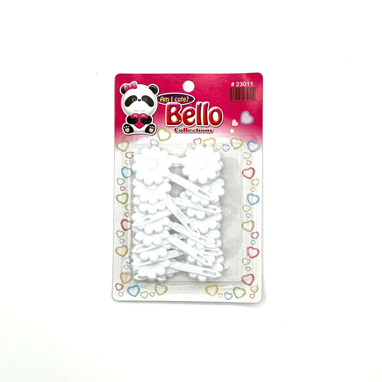 Flower(Sun) Barrette - Multiple Colors (12PC/BULK)