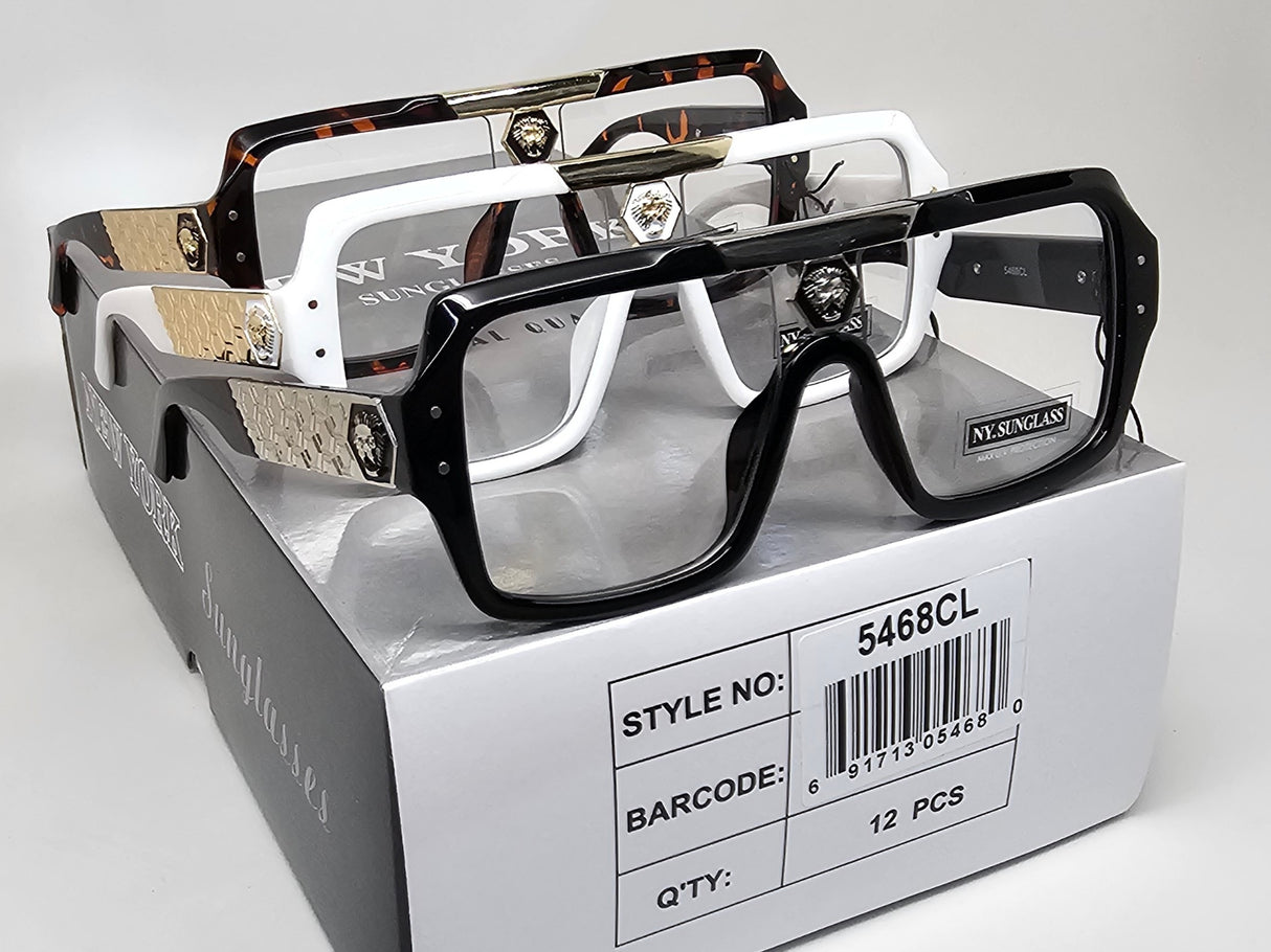 Wholesale Fashion Sunglasses #5468CL (12PC)