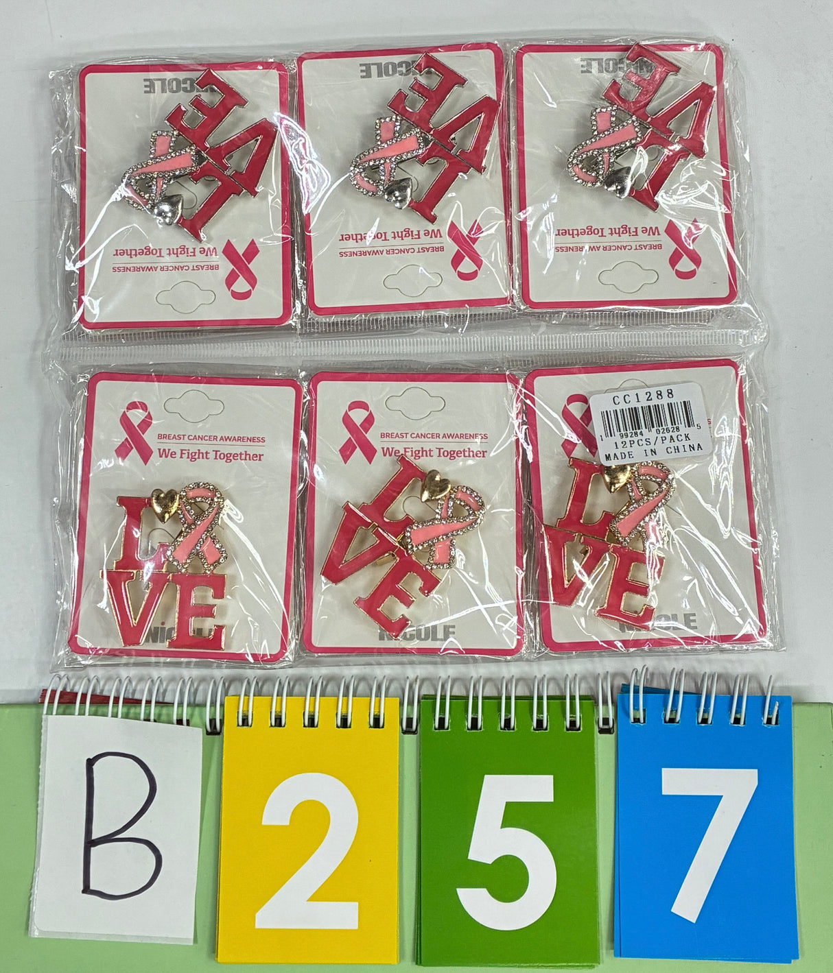 8.25 Limited Release Breast Cancer Dozen Products (Necklaces, Bracelets, Earrings, Keychains)