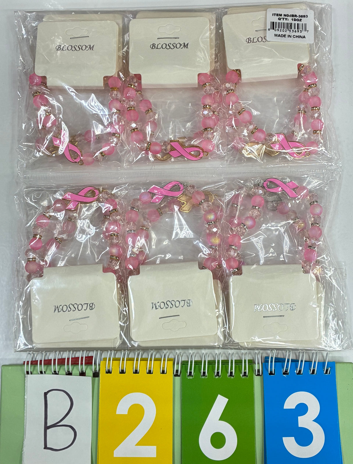 8.25 Limited Release Breast Cancer Dozen Products (Necklaces, Bracelets, Earrings, Keychains)