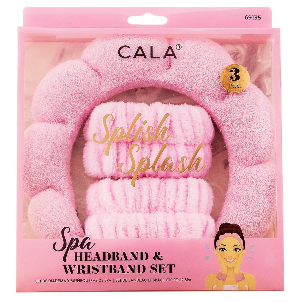 Cala Splish Splash Headband & Wristband Set (PC) - Multiple Colors