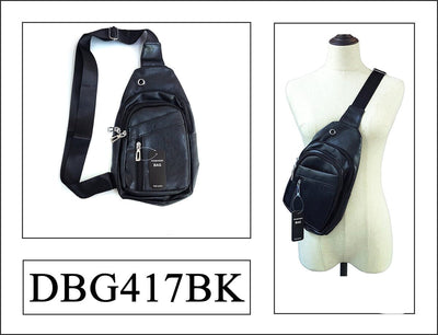 Black Fashion Crossbody Bag #DBG - Multiple Styles (PC)