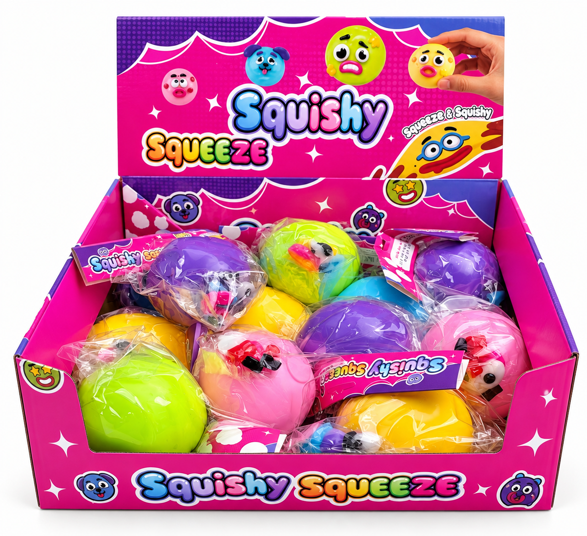 Smasher Squishy Toy #SQSHDLY (12PC)