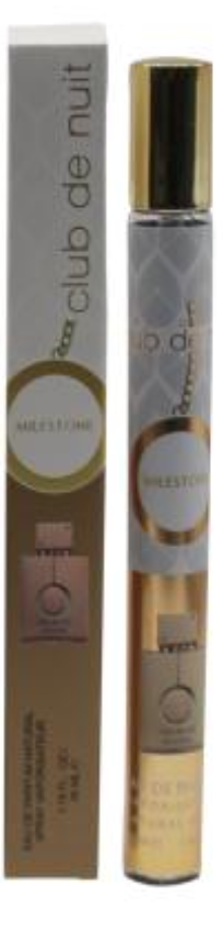 Luxury Travel Size Eau De Parfum Spray 1.18oz #Club De Nuit Milestone