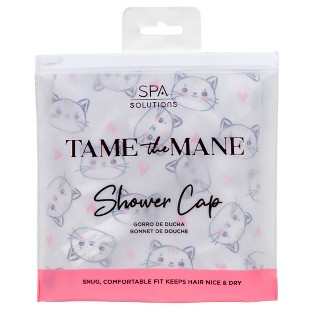 Cala Shower Cap With Cats #69220 (PC)