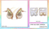 Fashion Dupe Drop/Hoop Earrings (12PC)