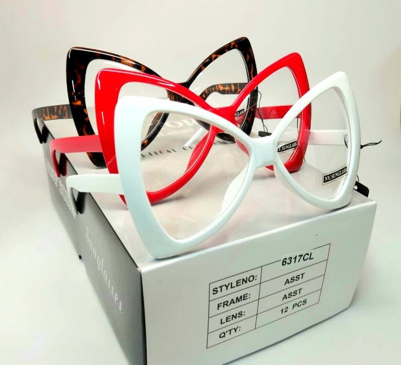 Wholesale Fashion Sunglasses #6317CL (12PC)