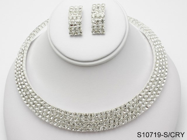 Fashion Jewelry Set #S10719S/CRY (PC)