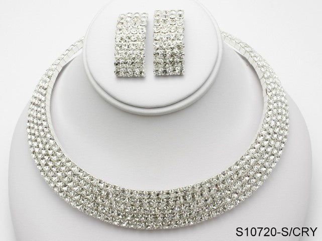 Fashion Jewelry Set #S10720S/CRY (PC)
