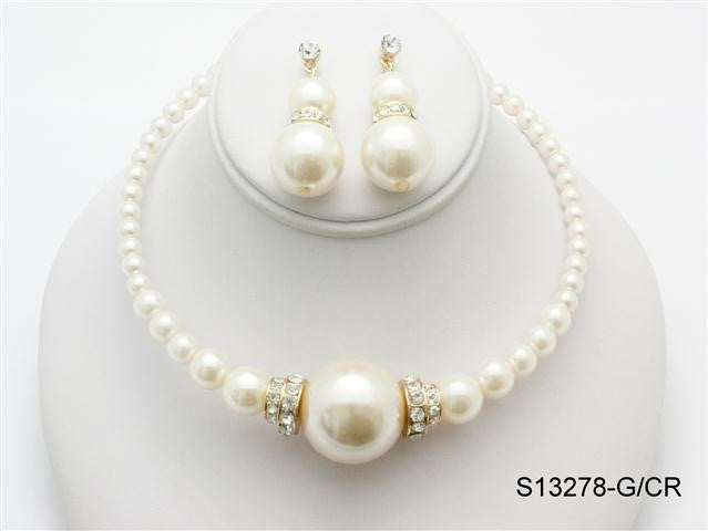 Fashion Jewelry Set #S13278G/CR (PC)