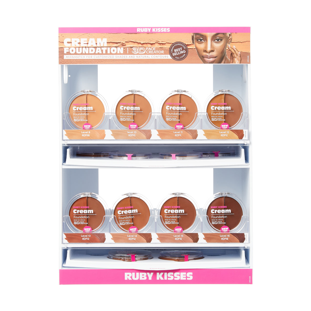 RK by Kiss Duo Foundation Set #RDFSET (96PC)
