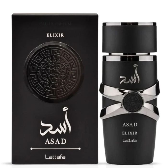 Asad Elixir by Lattafa Eau De Parfum 3.4oz (PC)