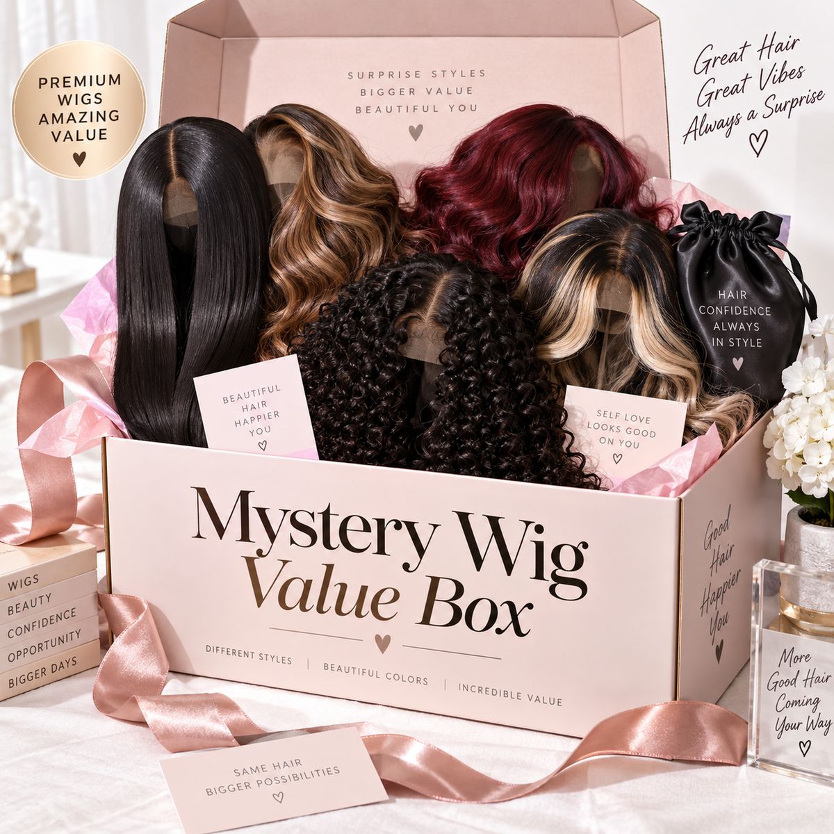 Mystery Wig Value Box (10PC)
