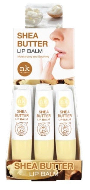 Nicka K Shea Butter Lip Balm #LTBSB1 (18PC)