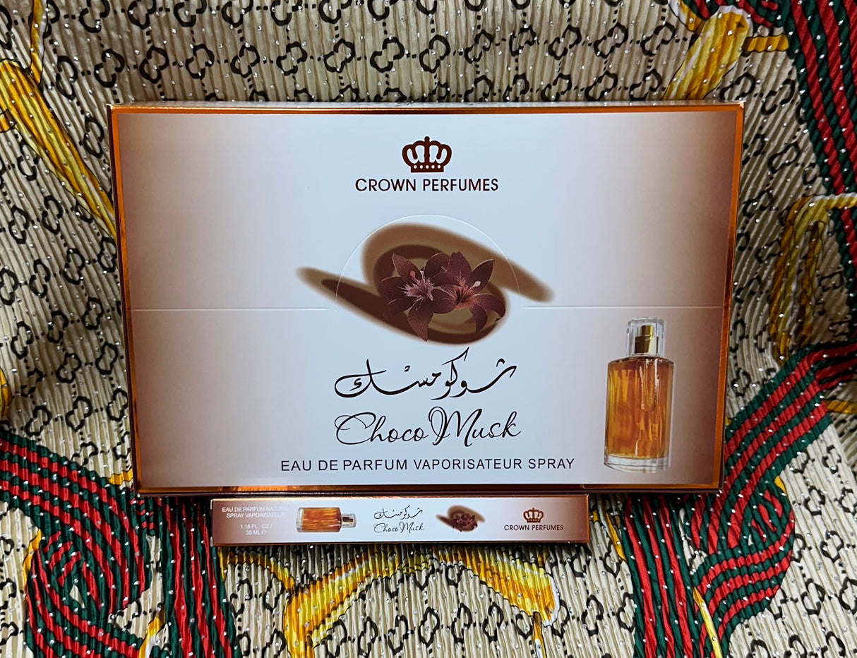 Luxury Travel Size Eau De Parfum Spray 1.18oz #Choco Musk
