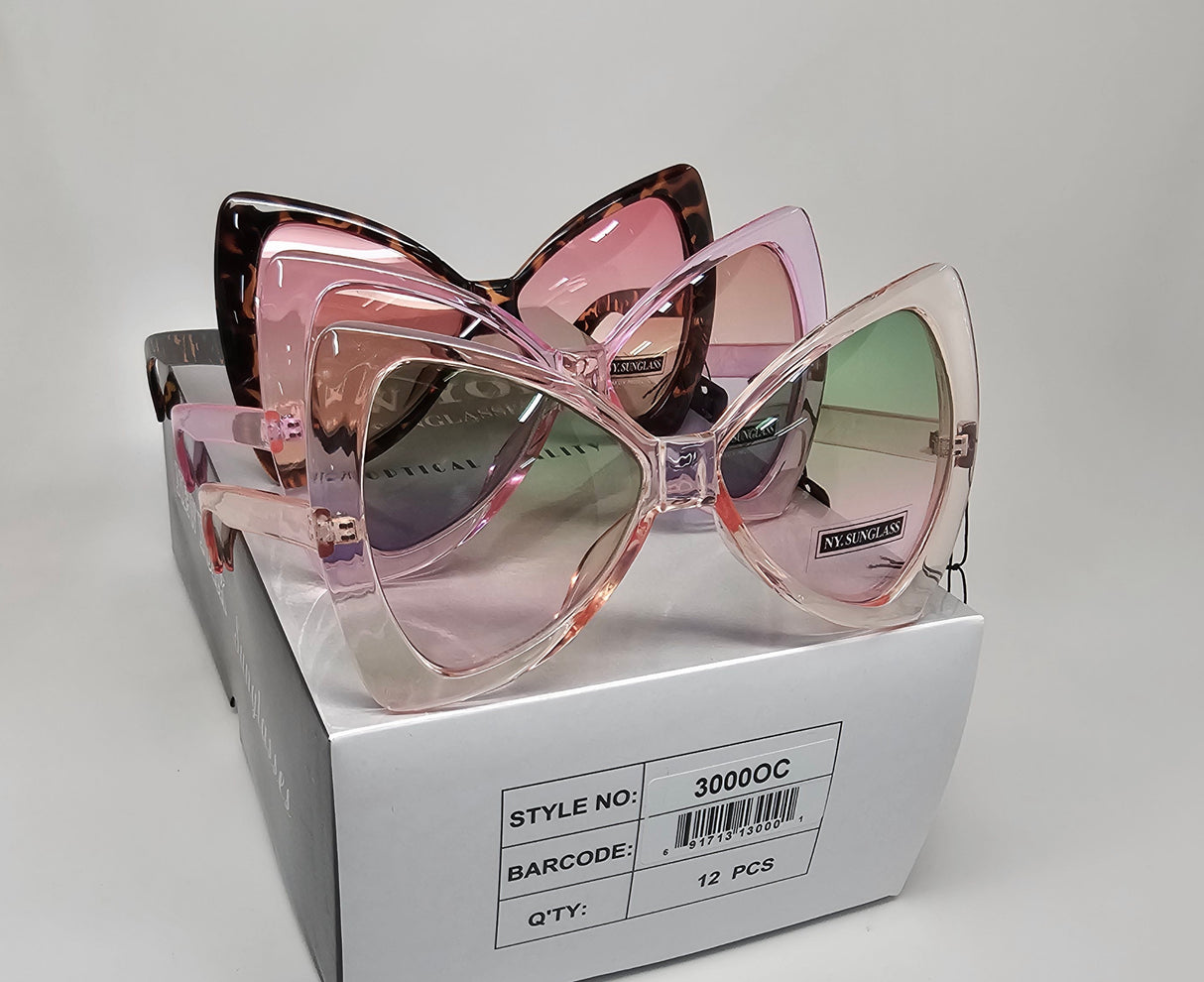 Wholesale Fashion Sunglasses #3000OC (12PC)