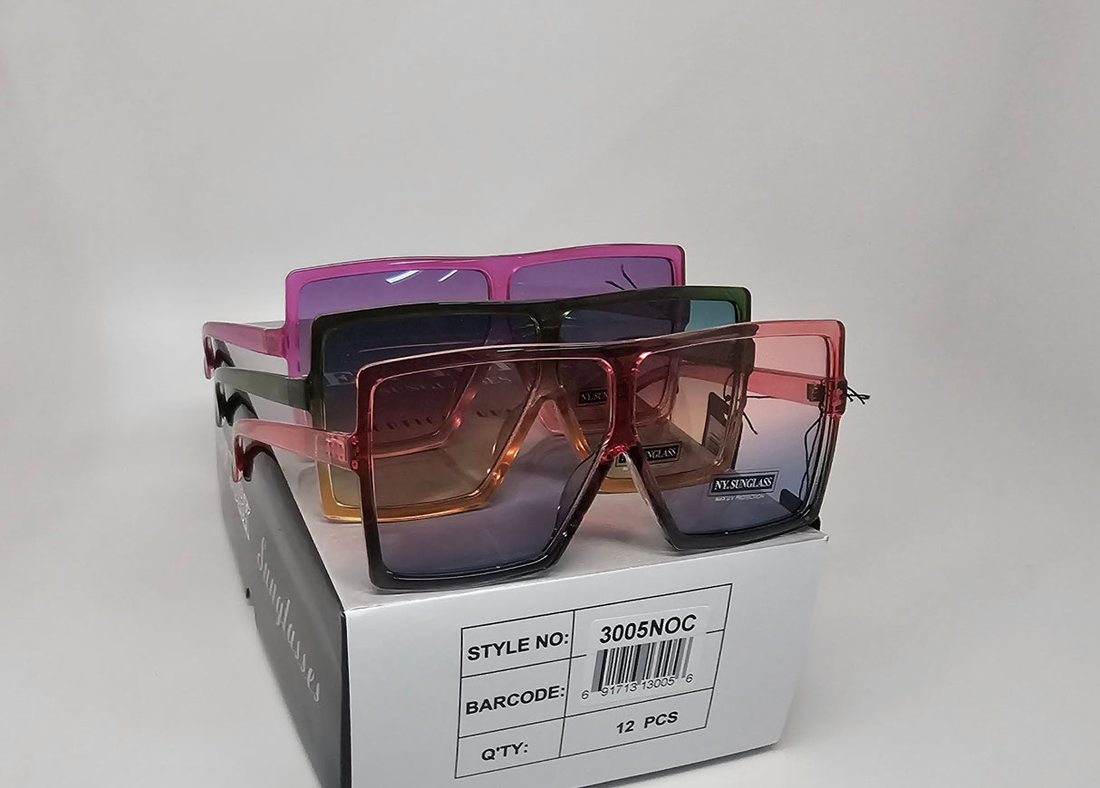 Wholesale Fashion Sunglasses #3005NOC (12PC)