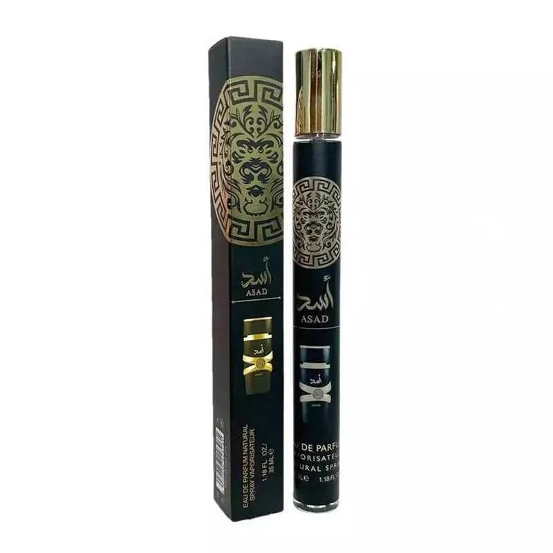 Yara by Lattafa Travel Size Eau De Parfum Spray 1.18oz #Asad Black