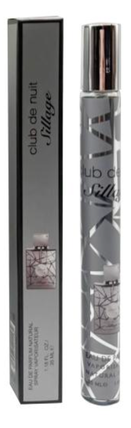 Luxury Travel Size Eau De Parfum Spray 1.18oz #Club de Nuit Sillage