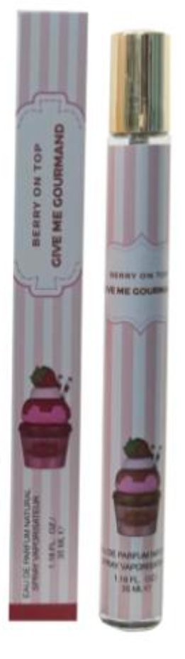 Luxury Travel Size Eau De Parfum Spray 1.18oz #Berry on Top