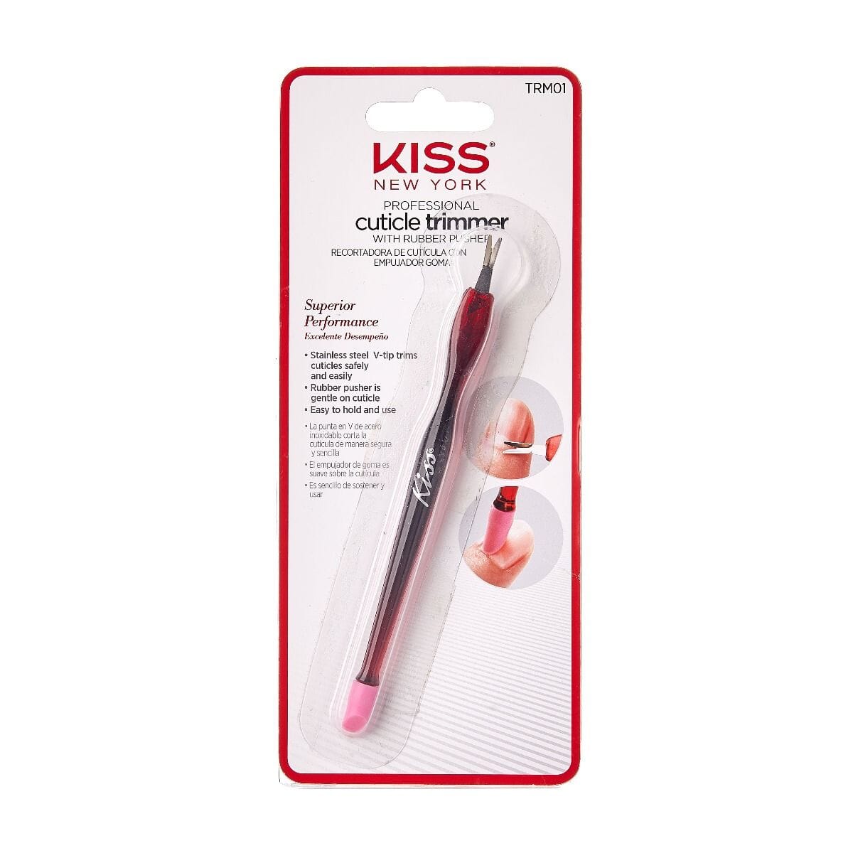 #TRM01 Kiss Cuticle Trimmer (4PC)