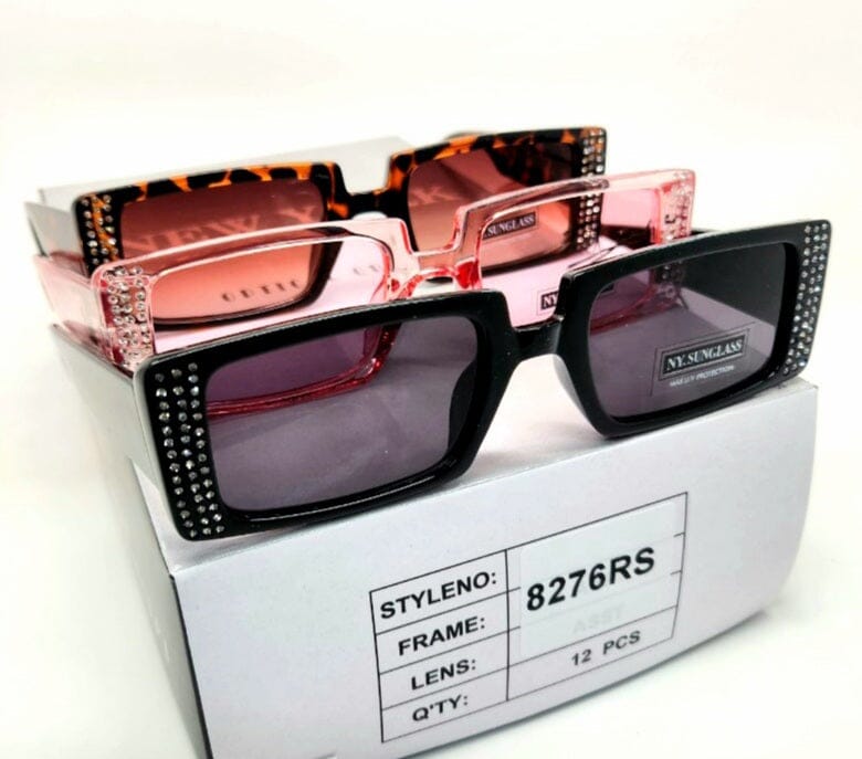 Wholesale Fashion Sunglasses #8276RS (12PC)