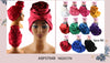 Big Knotted Fashion Design Turban #ASF0754 (12PC)