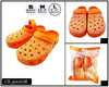 Fashion Rhinestone Clog Slippers #CS3001OR (PC)