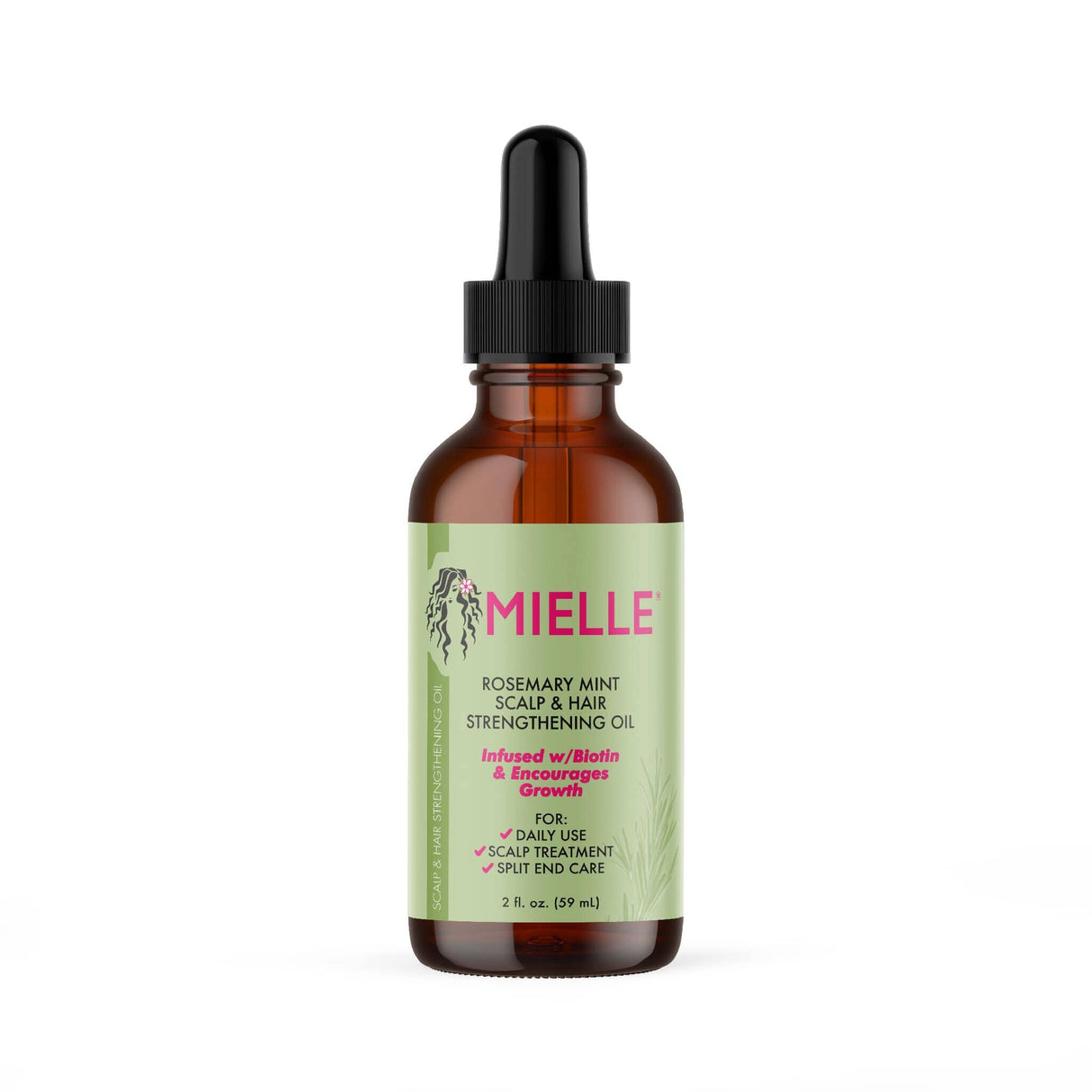 Mielle Rosemary Mint Scalp & Hair Strengthening Oil 2oz (PC)