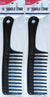 #39812 Eden Jumbo Black 10" Handle Comb (12Pk)