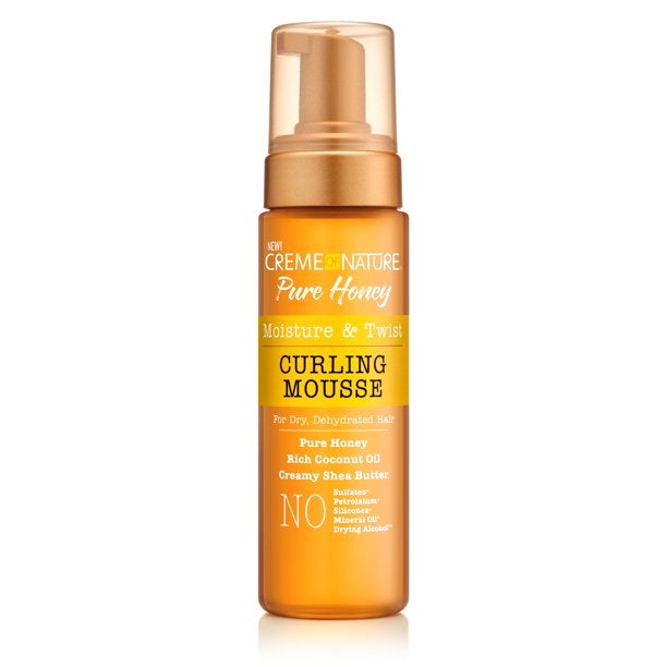 Creme of Nature Pure Honey Curling Mousse 7oz (PC)