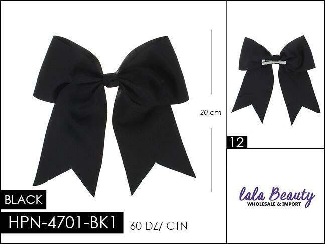 Cheer Bow #HPN2605 Black (Dozen)