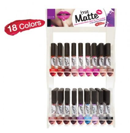 Nicka K NK True Matte Lipgloss Set #STNTM (108PC)