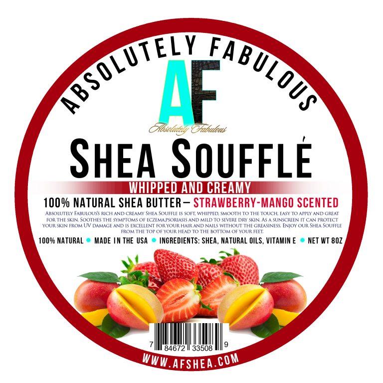 Shea Souffle Whipped And Creamy 100% Natural Shea Butter 8oz (PC)