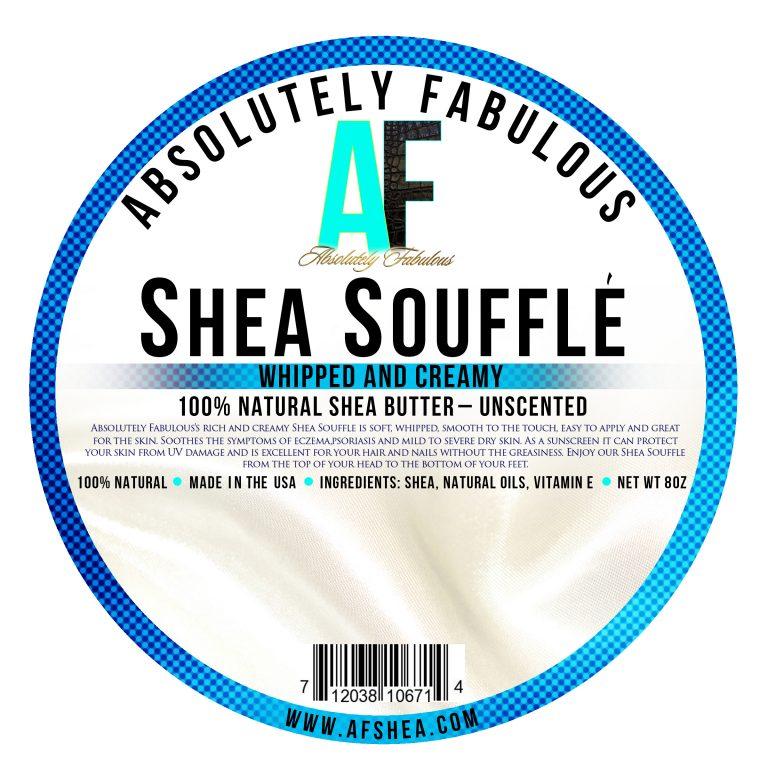 Shea Souffle Whipped And Creamy 100% Natural Shea Butter 8oz (PC)