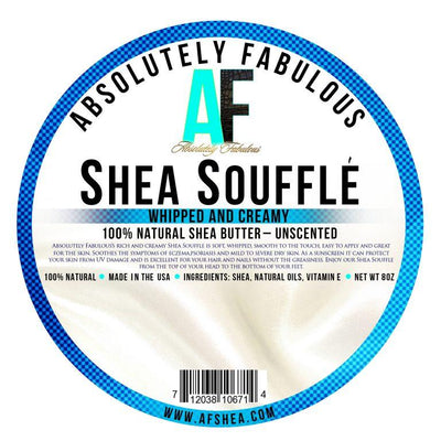 Shea Souffle Whipped And Creamy 100% Natural Shea Butter 8oz (PC)