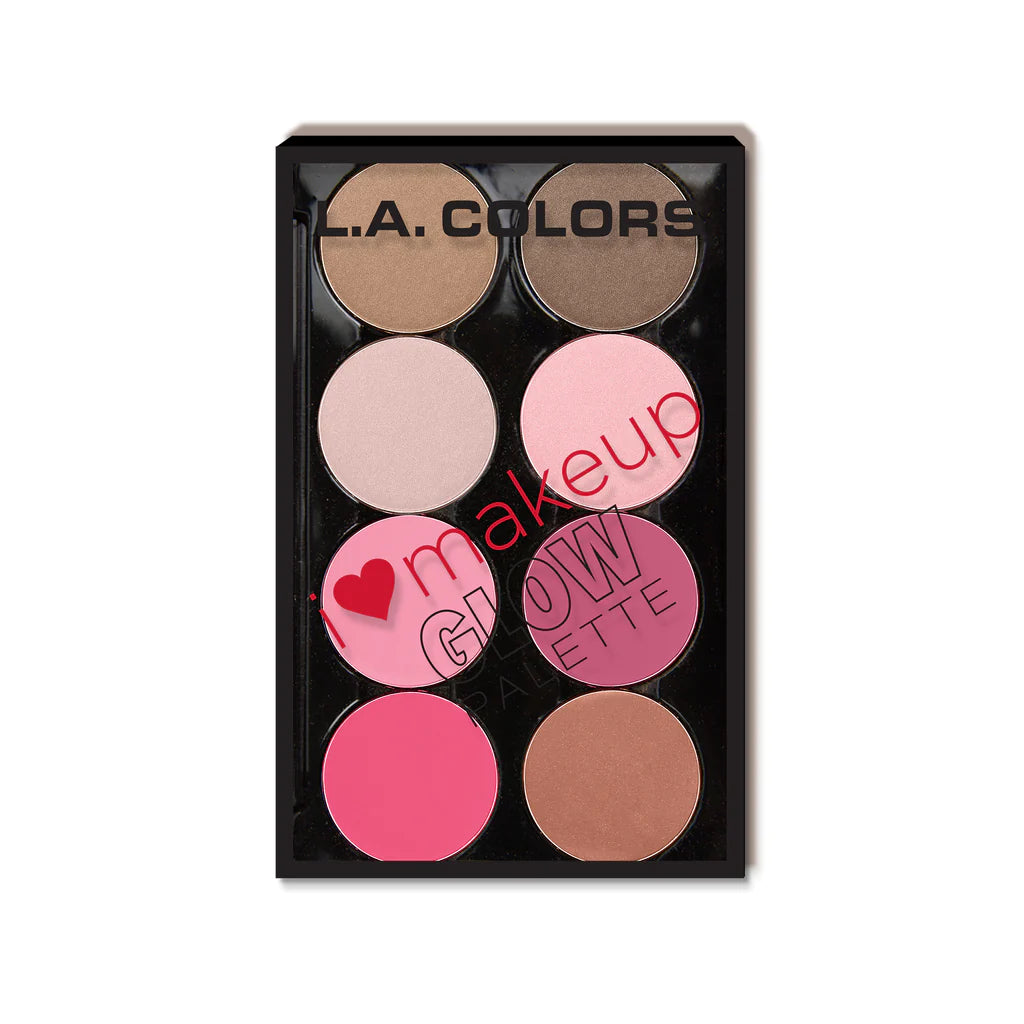 L.A. Colors I Heart MakeUp Palette (3PC)