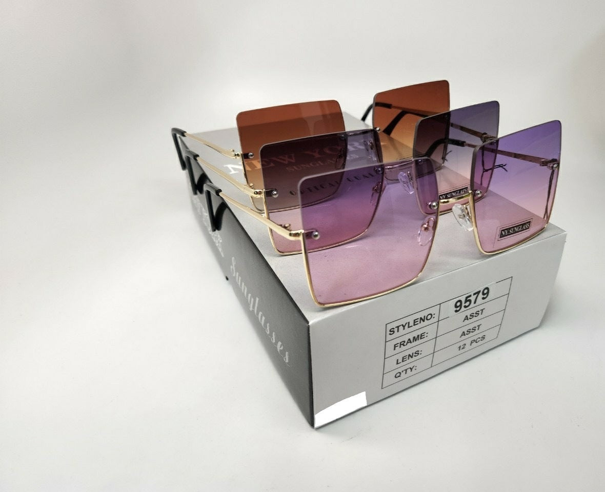 Wholesale Fashion Sunglasses #9579 (12PC)