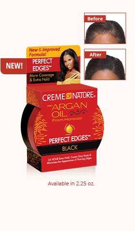 Creme of Nature Argan Oil Perfect Edges Black 2.25oz (PC)