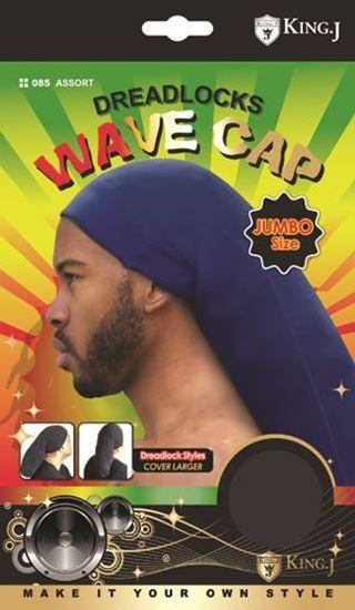 Dreadlocks Wave Cap Jumbo Size (12PC)