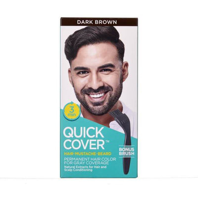 Kiss Quick Cover Hair/Mustache/Beard #QMC (PC) - Multiple Colors