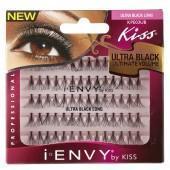 #KPE03UB Kiss Ultra Black Individual Long Eyelashes (6PC)