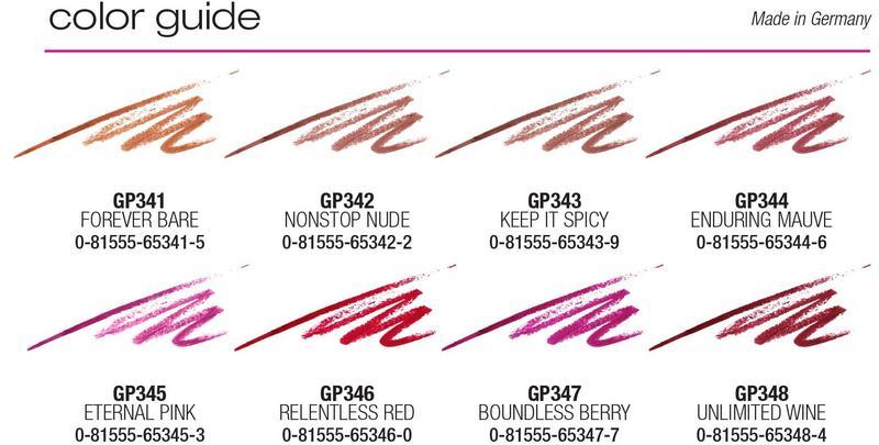 LA Girl Ultimate Lipliner Set/Display #GCD262.1 (96PC)